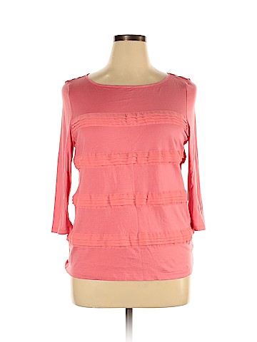 Ann Taylor LOFT Outlet 3/4 Sleeve Top (view 1)