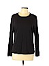 Talbots 100% Cotton Black Long Sleeve T-Shirt Size XL - photo 1