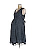 Motherhood 100% Polyester Blue Casual Dress Size M - photo 1