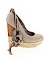 BCBGMAXAZRIA Tan Wedges Size 6 1/2 - photo 1