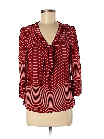 Tory Burch Long Sleeve Silk Top (view 1)