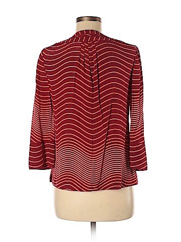 Tory Burch Long Sleeve Silk Top (view 2)