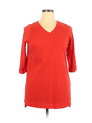 Woman Within 3/4 Sleeve T-Shirt (view 1)