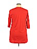 Woman Within Red 3/4 Sleeve T-Shirt Size 14 (M) - photo 2