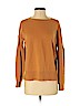 Theory 100% Cashmere Orange Cashmere Pullover Sweater Size S - photo 1