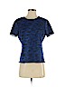 Vince Camuto Blue Short Sleeve Top Size S - photo 1