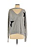 Pam & Gela Gray Pullover Hoodie Size L - photo 1
