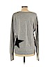 Pam & Gela Gray Pullover Hoodie Size L - photo 2