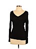 Zenana Outfitters Black Long Sleeve T-Shirt Size L - photo 1