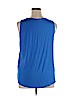 DKNYC Blue Sleeveless Top Size XL - photo 2