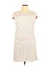 Ivy & Blu Maggy Boutique 100% Cotton Ivory Casual Dress Size 14 - photo 1