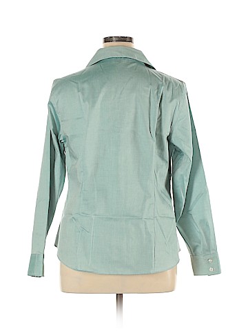 Jones New York Signature Long Sleeve Button-Down Shirt (view 2)