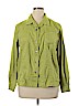 Chico's Design 100% Polyester Green Long Sleeve Blouse Size XL (3) - photo 1
