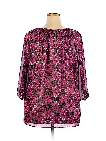 Allison Daley 3/4 Sleeve Blouse (view 2)