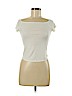 Full Tilt White Short Sleeve Top Size M - photo 1