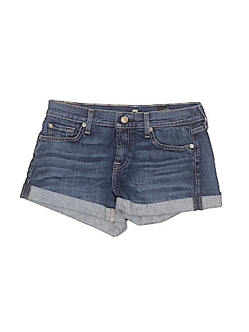 7 For All Mankind Denim Shorts (view 1)