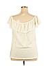 Old Navy 100% Cotton Ivory Short Sleeve Top Size XXL - photo 2