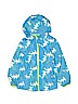 Cat & Jack 100% Polyester Solid Blue Windbreaker Size 5T - photo 1