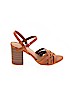 Bamboo Brown Heels Size 7 1/2 - photo 1