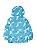 Cat & Jack 100% Polyester Solid Blue Windbreaker Size 5T - photo 2