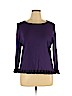 Notations Purple Pullover Sweater Size 1X - photo 1