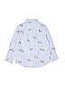 Crewcuts 100% Cotton Blue Long Sleeve Button-Down Shirt Size 4 - 5 - photo 2