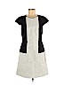 Tibi 100% Linen Black Casual Dress Size 8 - photo 1