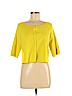 Lafayette 148 New York Yellow Cardigan Size M - photo 1