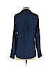 Express 100% Polyester Blue Long Sleeve Blouse Size S (petite) - photo 2