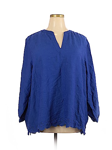 Old Navy 3/4 Sleeve Blouse (view 1)