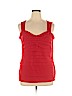 Lane Bryant Red Sleeveless Blouse Size 14 - 16 Plus - photo 1