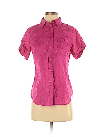 MICHAEL Michael Kors Short Sleeve Button-Down Shirt (view 1)