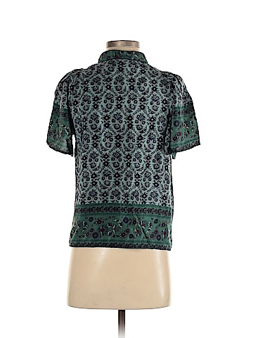 Sea New York Short Sleeve Silk Top (view 2)