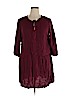 Old Navy 100% Rayon Burgundy Casual Dress Size XL - photo 1