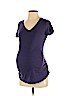 Isabel Maternity Purple Short Sleeve T-Shirt Size S - photo 1