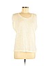 Forever 21 Ivory Short Sleeve Top Size M - photo 1