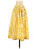Megan Park 100% Cotton Yellow Casual Skirt Size 8 (2) - photo 2
