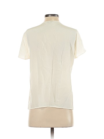 Clu Short Sleeve Silk Top (view 2)