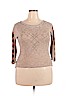 Miss Me Tan Pullover Sweater Size 5X - photo 1