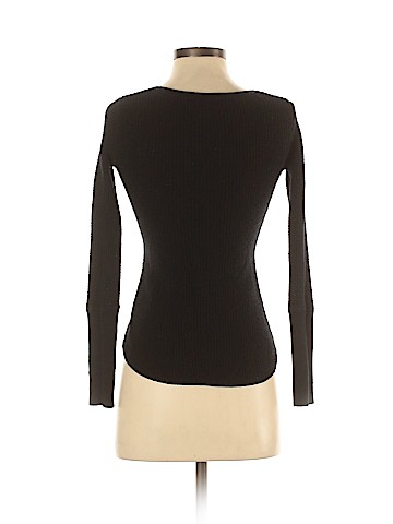 Aqua Cashmere Pullover Sweater (view 2)