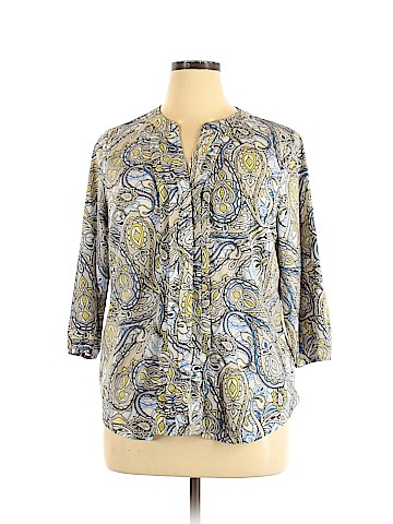 212 Collection 3/4 Sleeve Blouse (view 1)