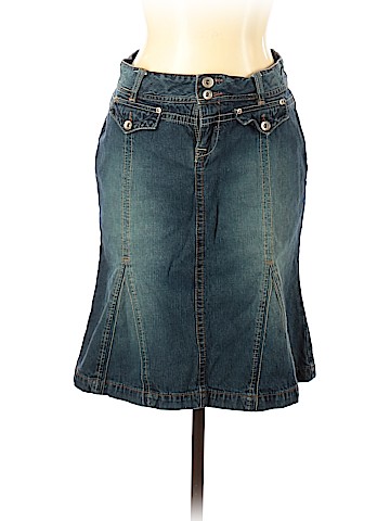 Unionbay Denim Skirt (view 1)