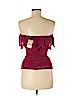 Nightcap Burgundy Short Sleeve Top Size Med (3) - photo 2