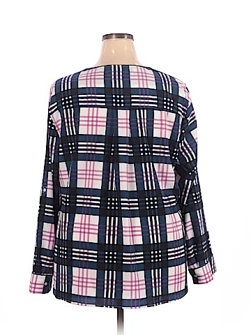 Lane Bryant Outlet Long Sleeve Blouse (view 2)