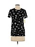 Lucky Brand 100% Cotton Black Short Sleeve T-Shirt Size XS - photo 1