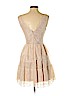 BCBGMAXAZRIA 100% Polyester Tan Casual Dress Size XS - photo 2