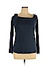 Splendor! Blue Long Sleeve Top Size XL - photo 1