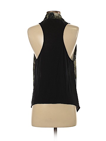 Helmut Lang Sleeveless Silk Top (view 2)