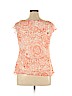 DressBarn 100% Polyester Orange Sleeveless Blouse Size XL - photo 2