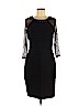 Adrianna Papell Black Cocktail Dress Size 8 - photo 1